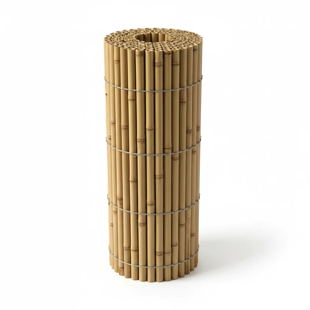Natural Bamboo Screening Roll 4m x 1.5m by Gardman