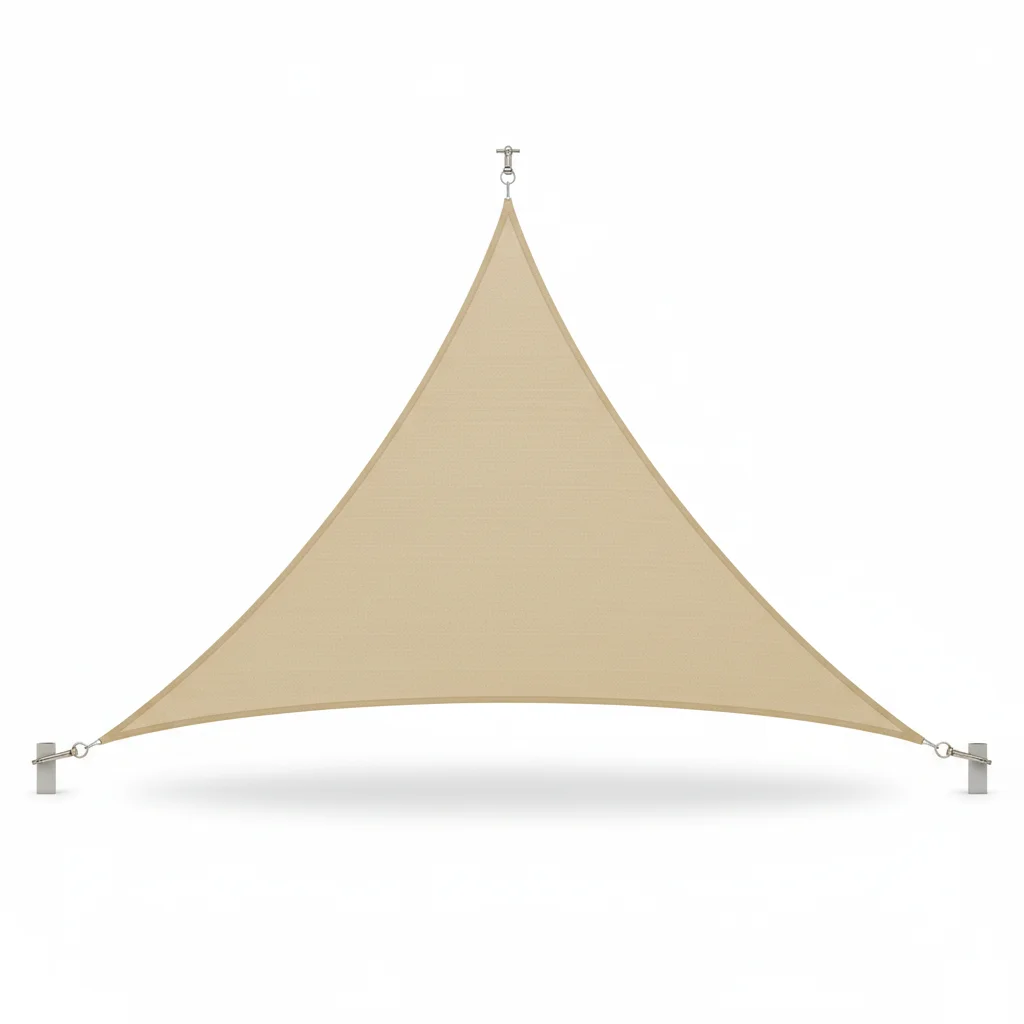 Coolaroo Premium Triangle Shade Sail 5x5x5m by Coolaroo