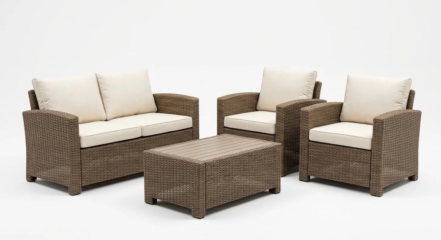 Keter California 4-Seater Lounge Set by Keter