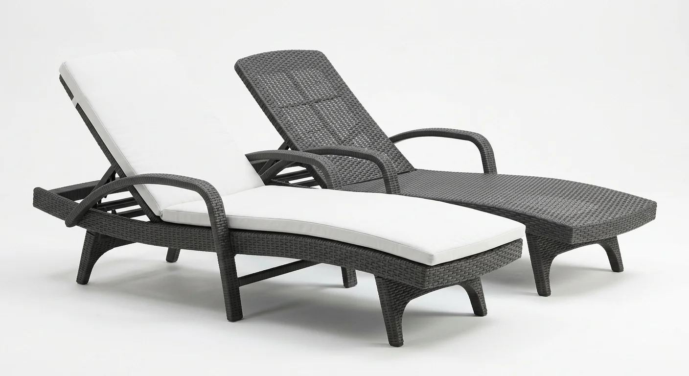 Keter Pacific Sun Lounger Set of 2 by Keter