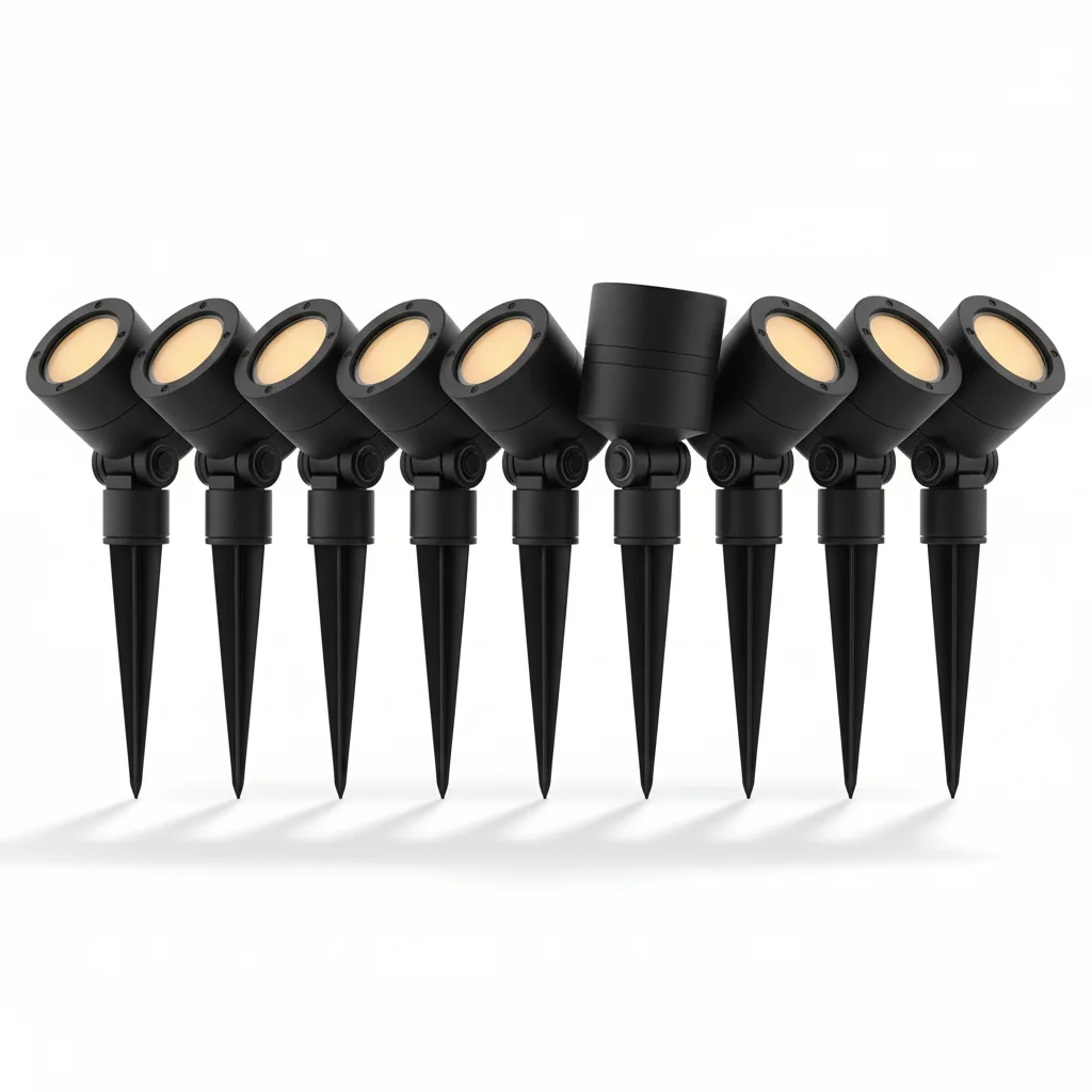 LED Garden Spotlights — Set of 6 with Transformer by Paulmann