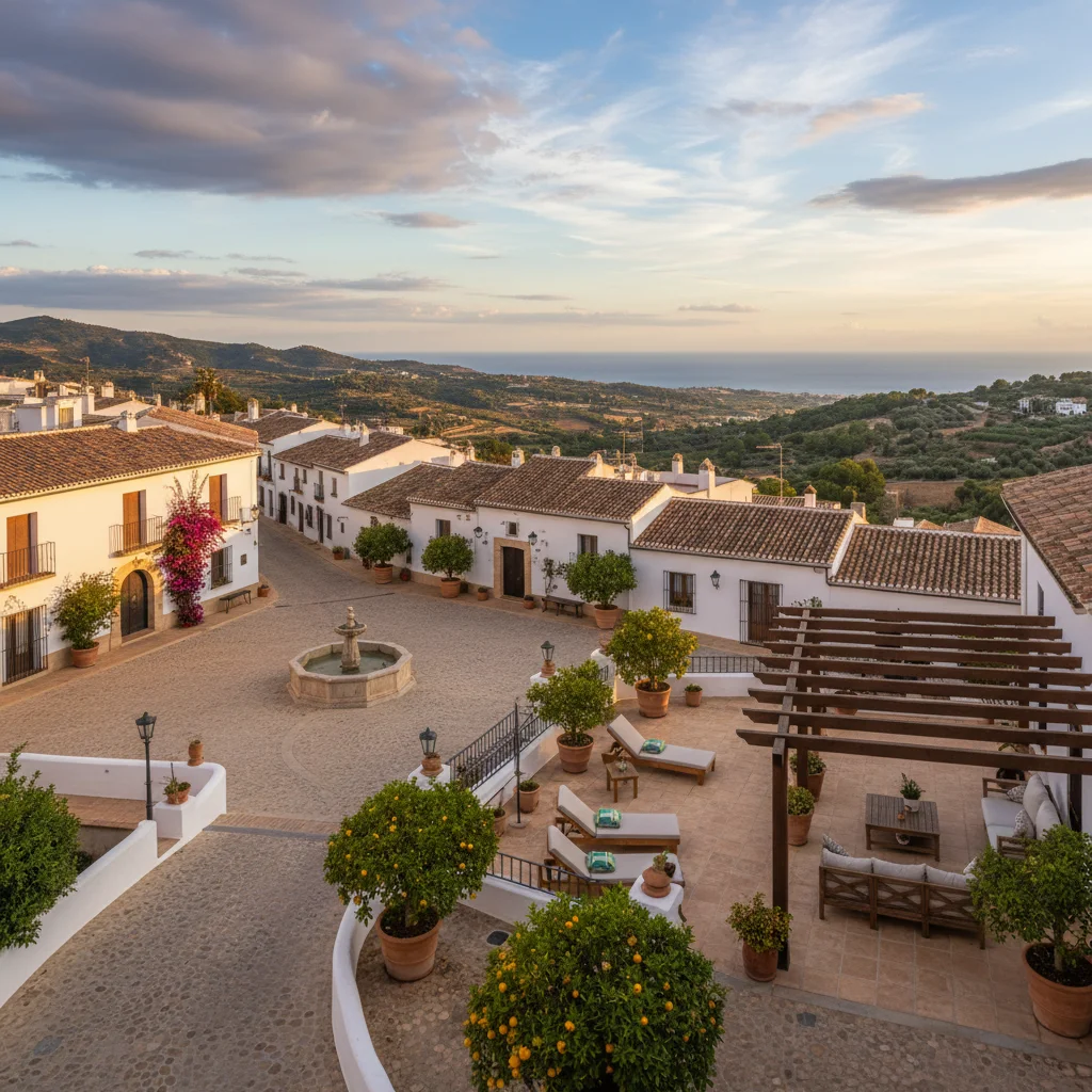 Außenwohnterrasse mit Gasgrills in San Miguel de Salinas, Costa Blanca, Spanien